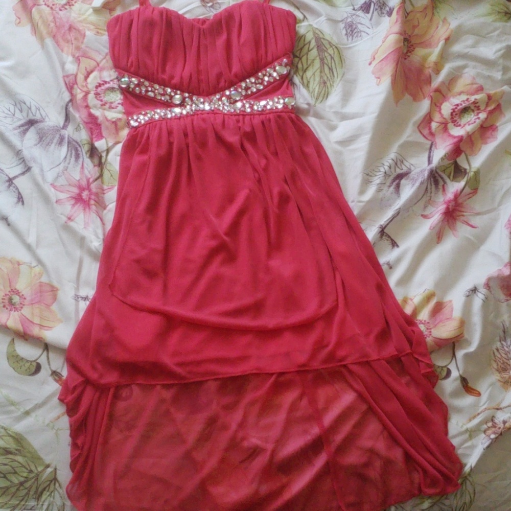 Pink gem dress